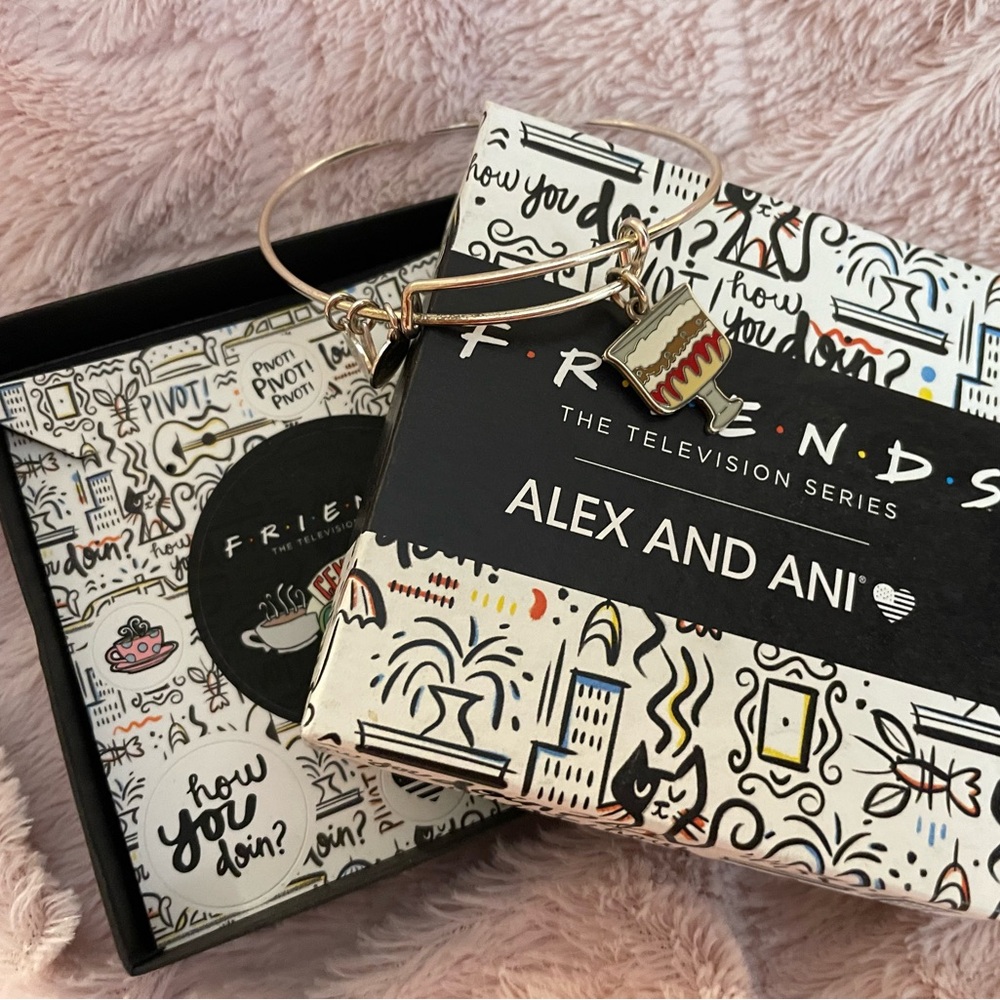 Alex and Ani Friends Charm Bracelet